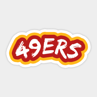 49ers Sticker